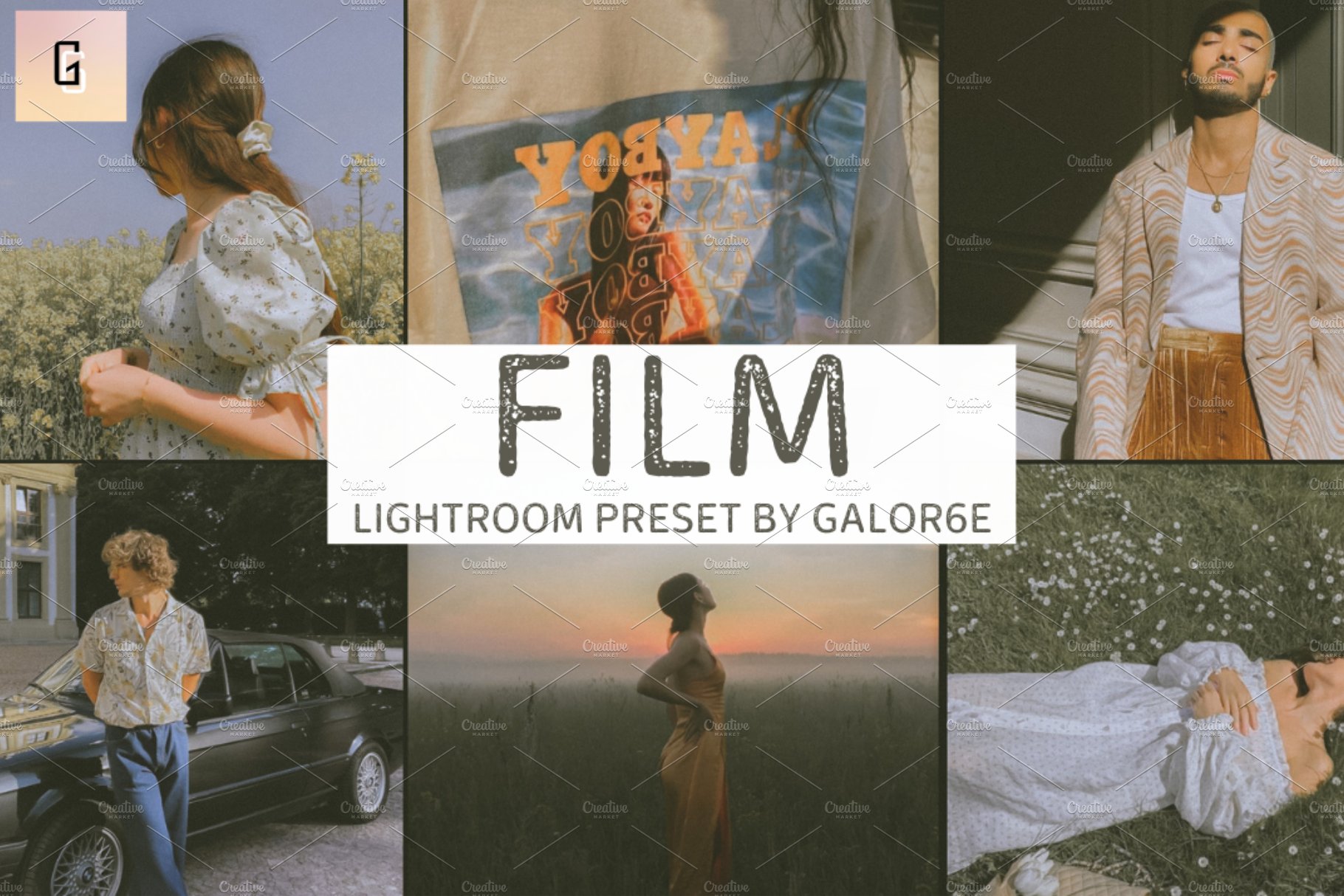 Lightroom Preset FILM by GALOR6Ecover image.