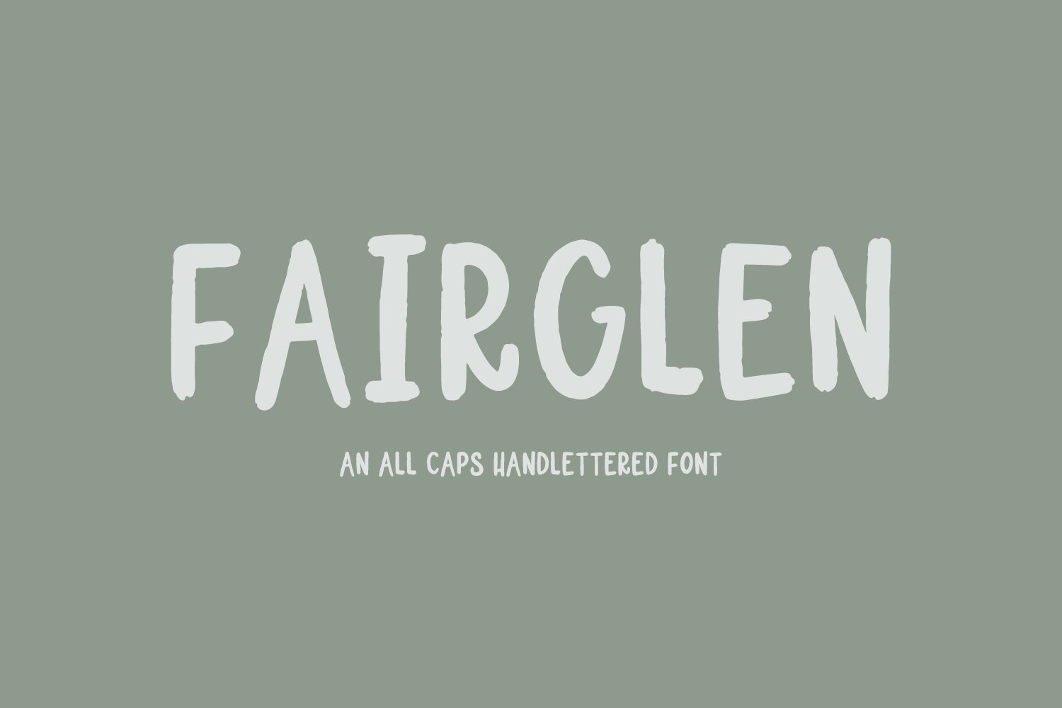 Fairglen Sans cover image.