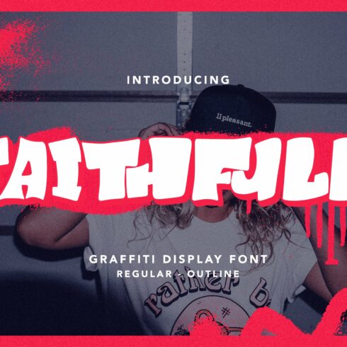 Faithfull - Graffiti Display Font cover image.