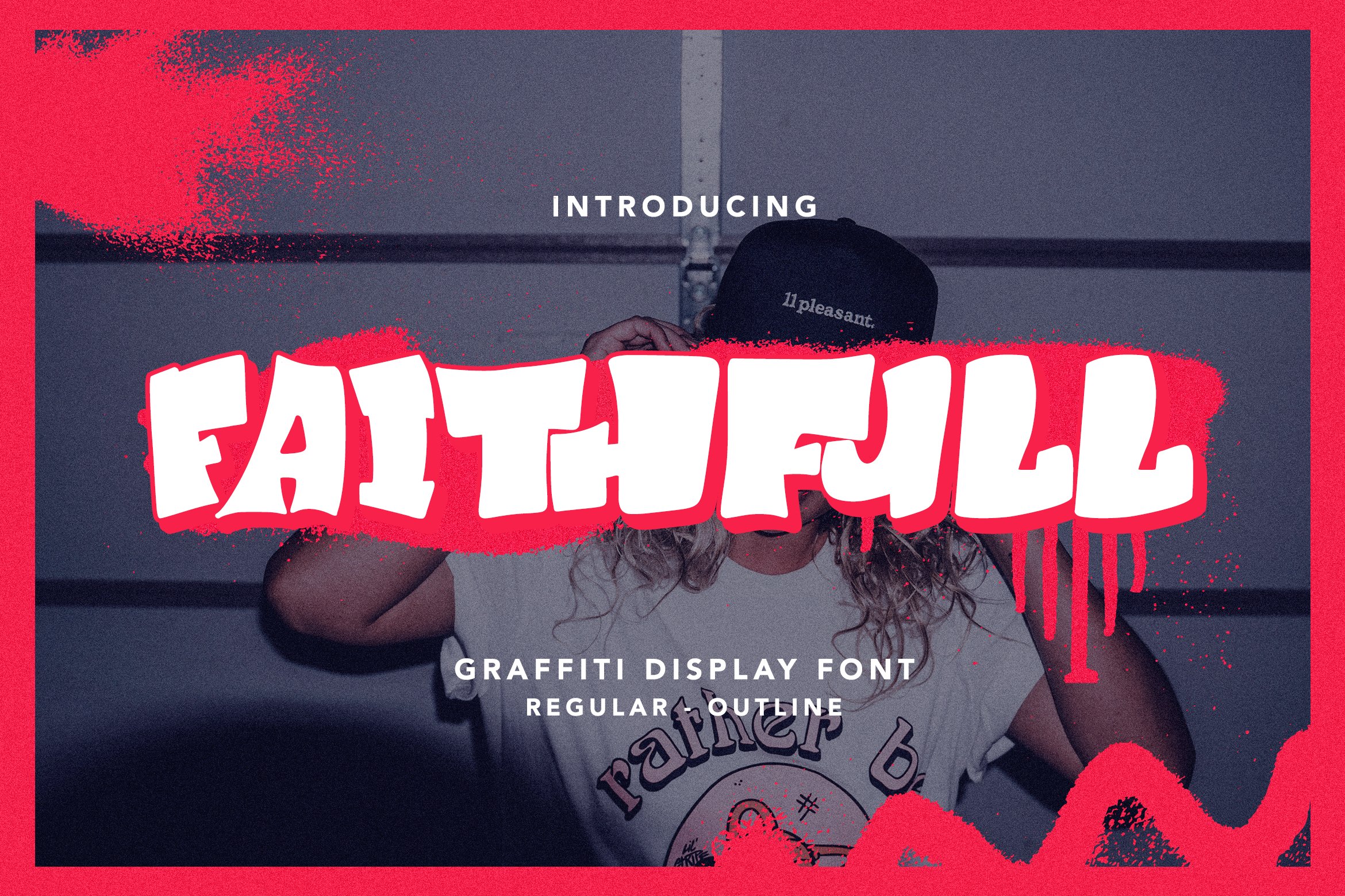 Faithfull - Graffiti Display Font cover image.