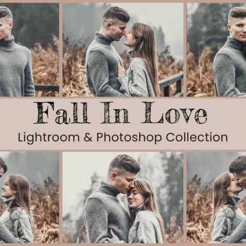 Fall In Love Lightroom Ps LUT Presetcover image.