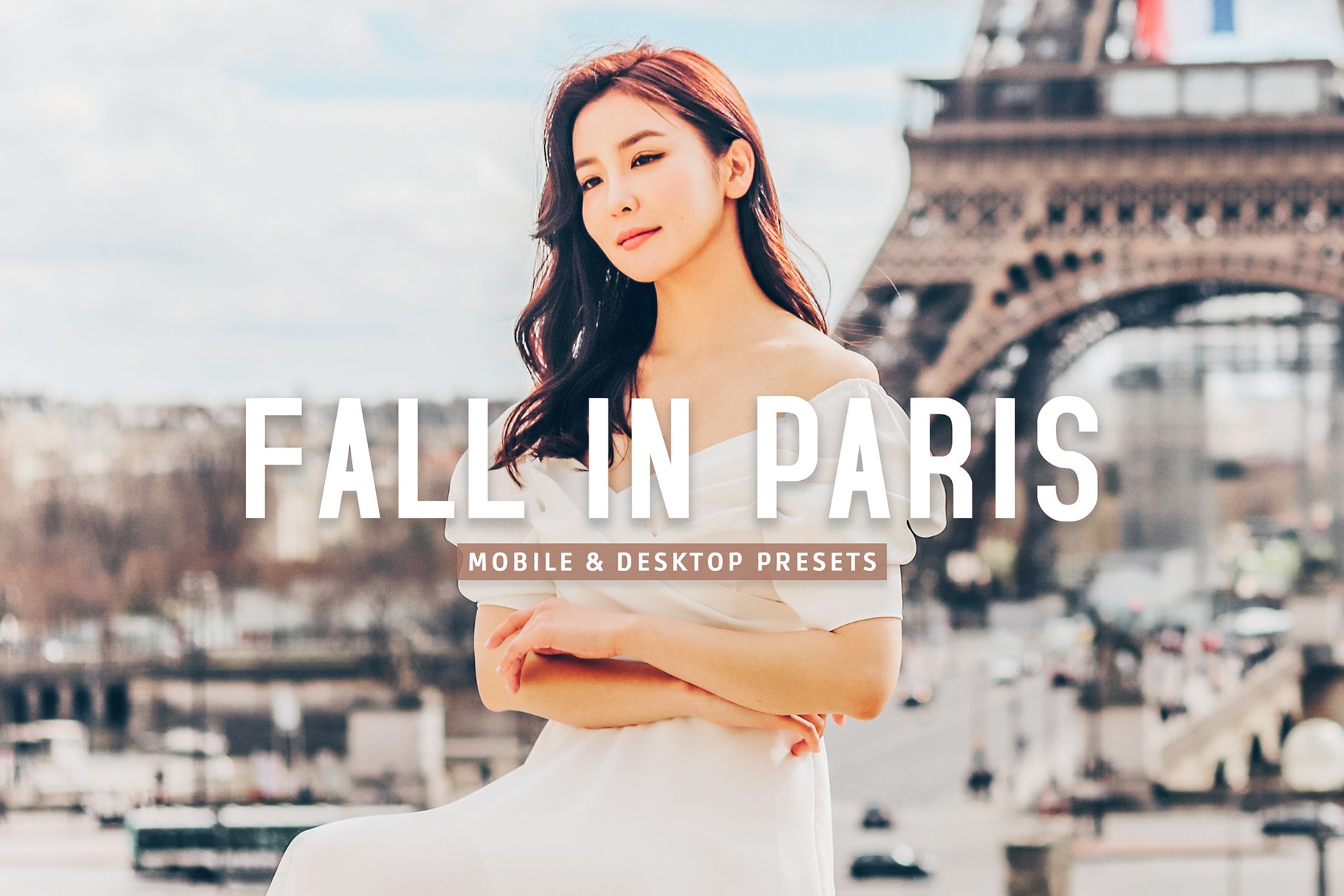 Fall in Paris Pro Lightroom Presetscover image.