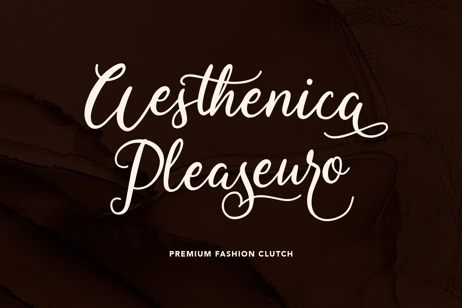 Fallisanta Flourish Font preview image.