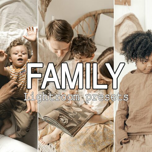 5 Family Lightroom Presetscover image.