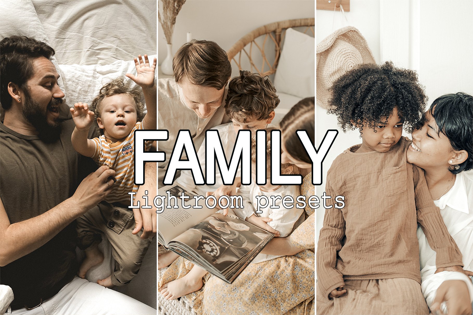 5 Family Lightroom Presetscover image.