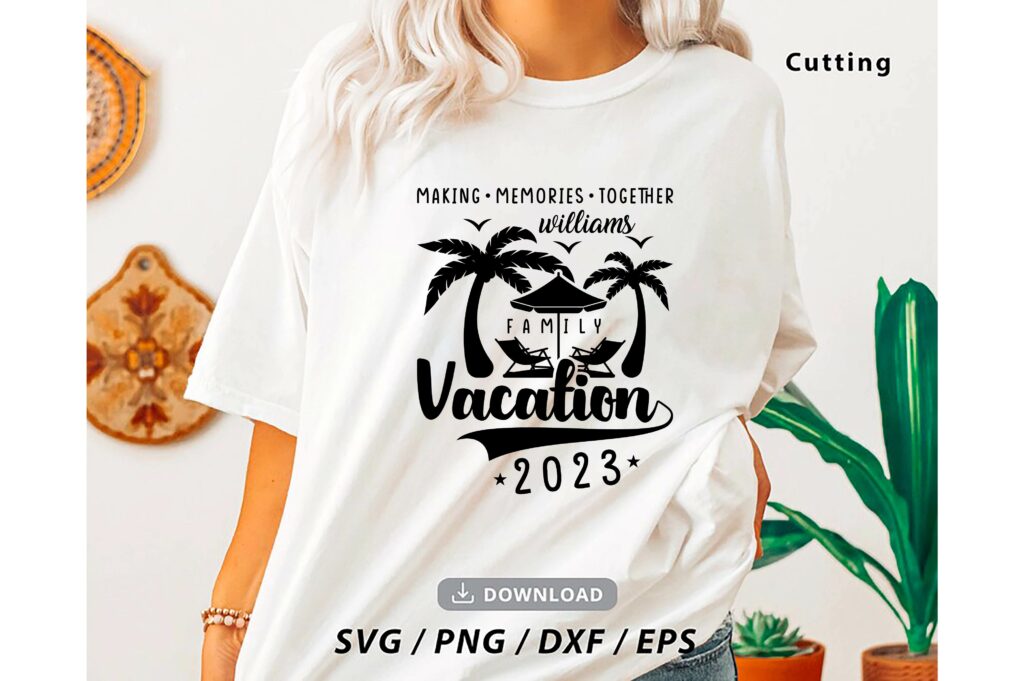 Family Vacation 2023 SVG, Making Memories together, Custom Family ...