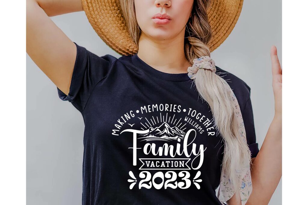 Family Vacation 2023 SVG, Making Memories together, Custom Family ...