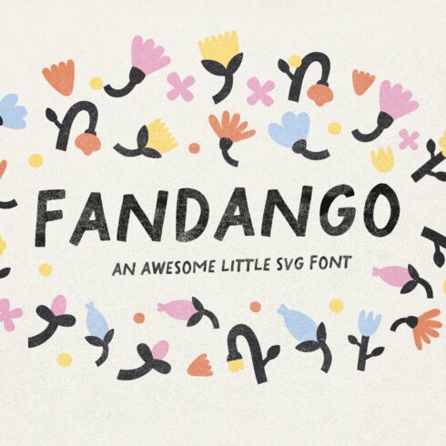 Fandango - SVG & Regular font cover image.