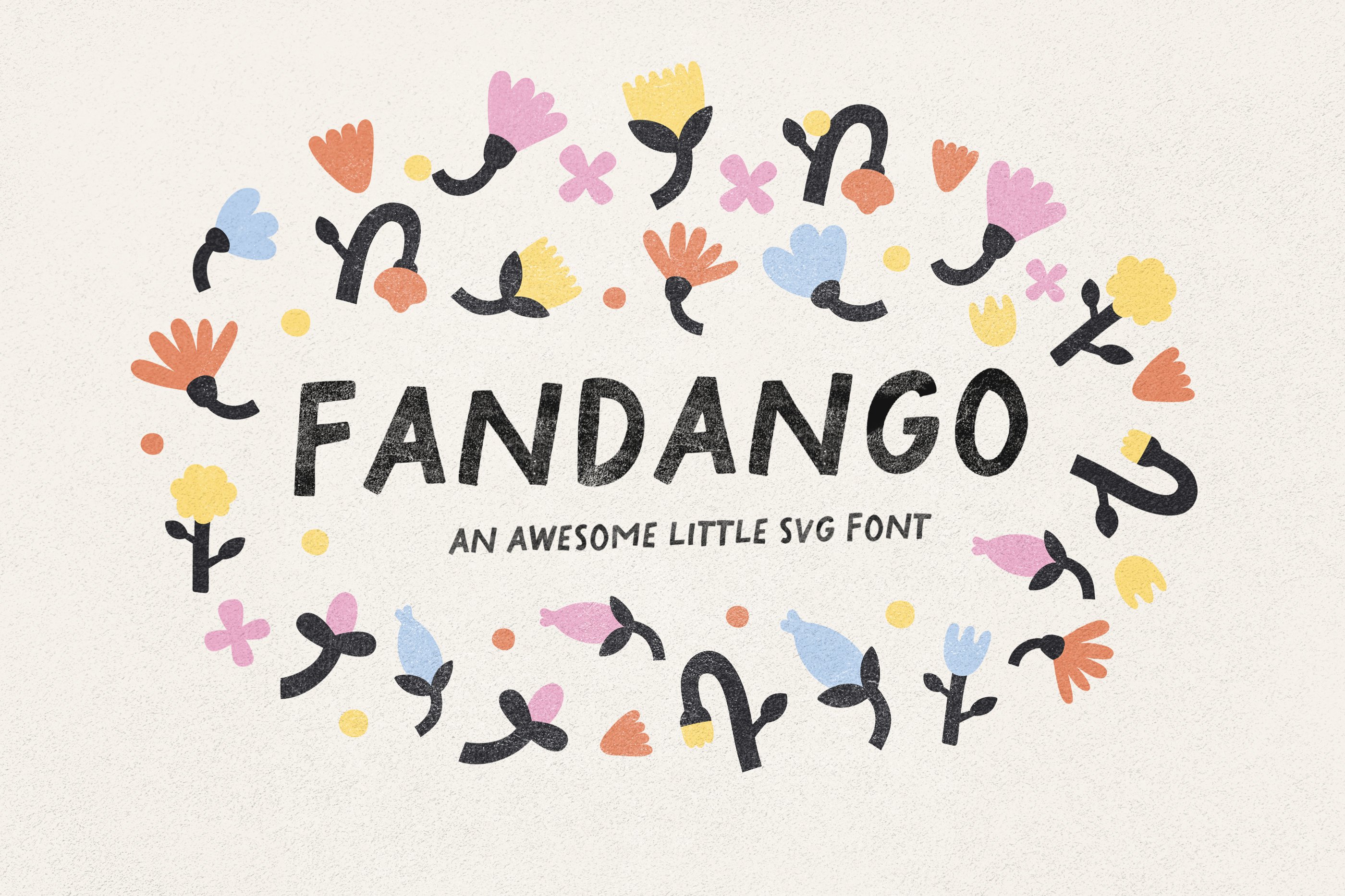 Fandango - SVG & Regular font cover image.