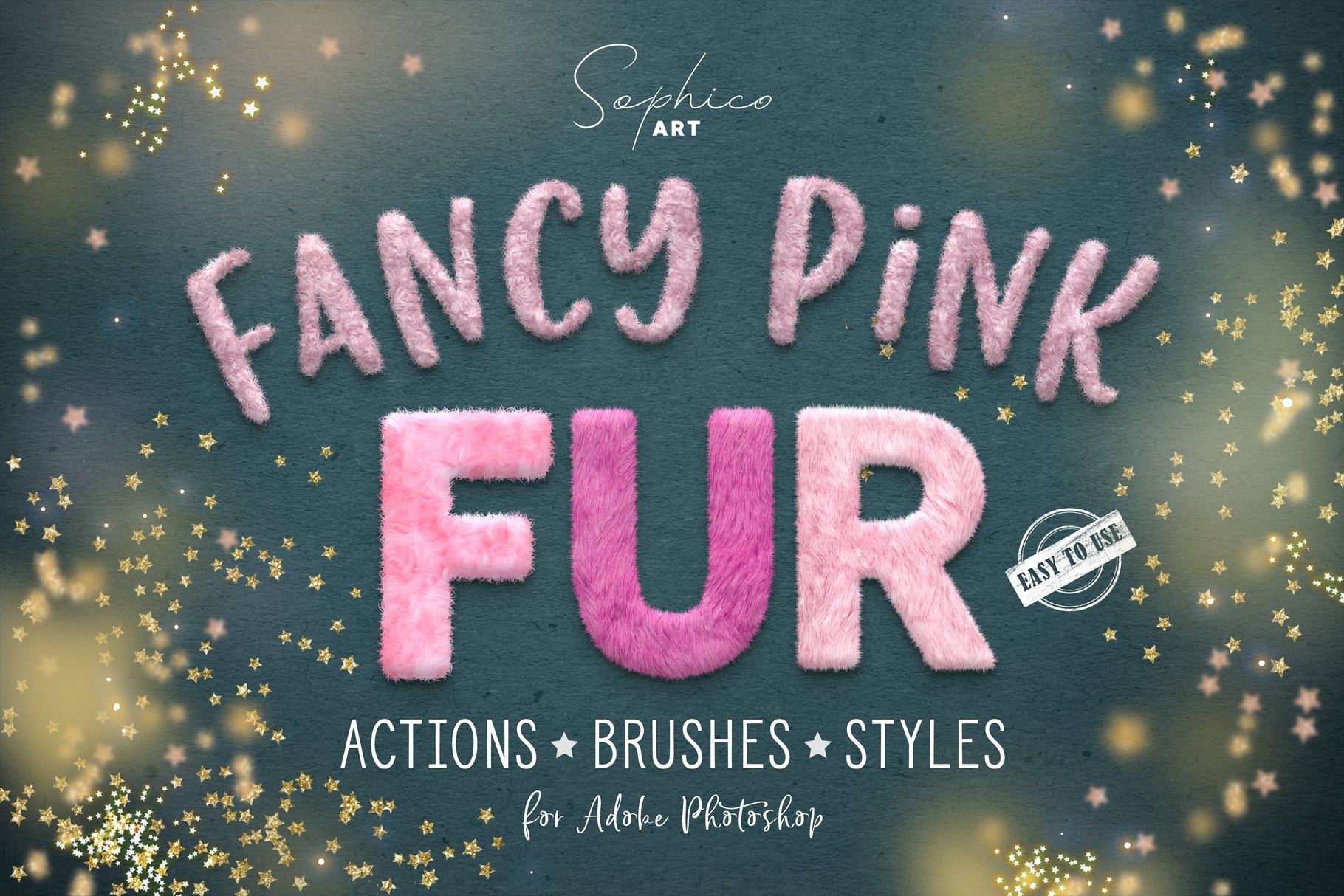 Fanсy Pink Fur Photoshop Effectcover image.