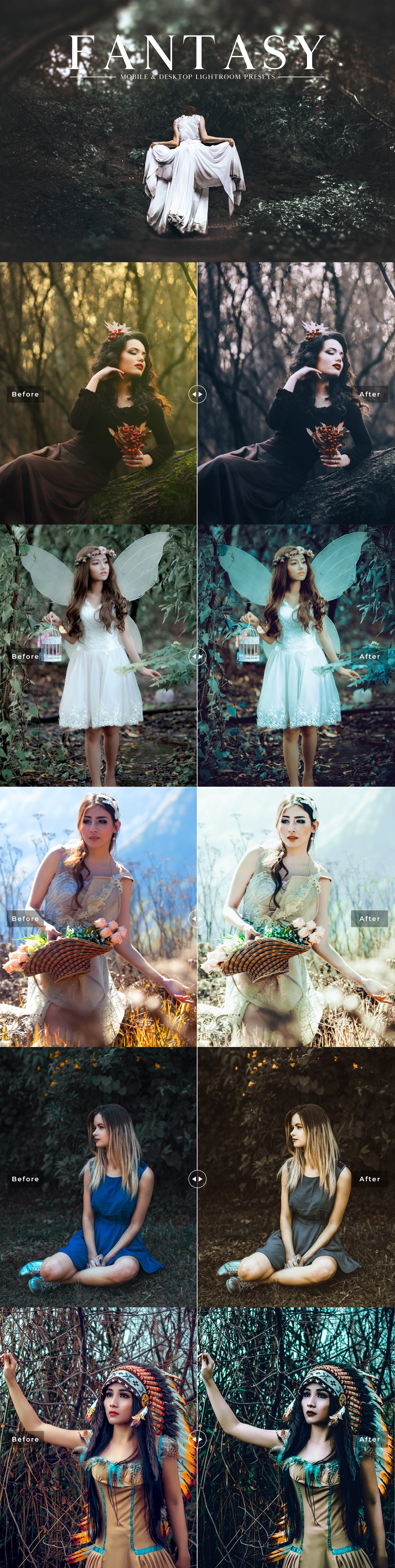 Fantasy Lightroom Presets Collectioncover image.