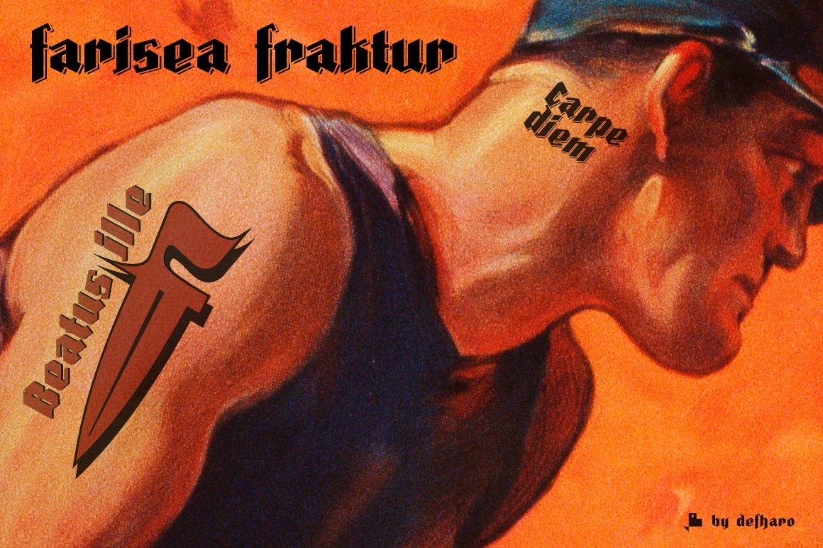 Farisea Fraktur -2 fonts- cover image.