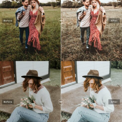 Farmhouse Lightroom Presets Packcover image.