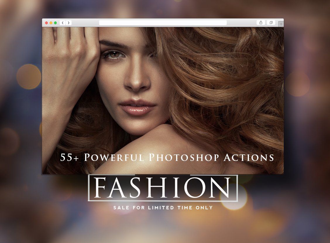 Fashion Pro Photoshop actions Bundlecover image.