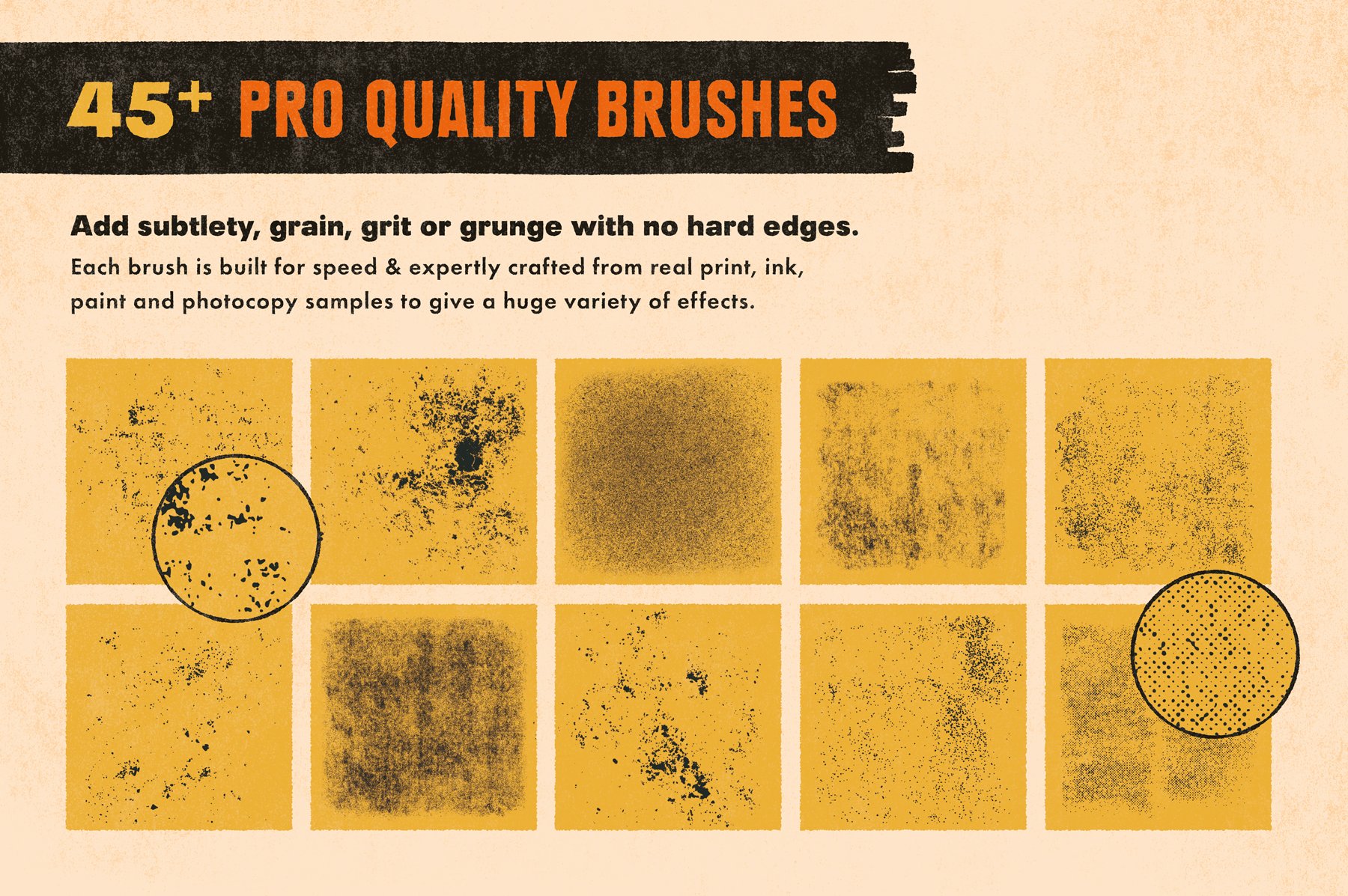 Fast Grit Brushes For Photoshoppreview image.
