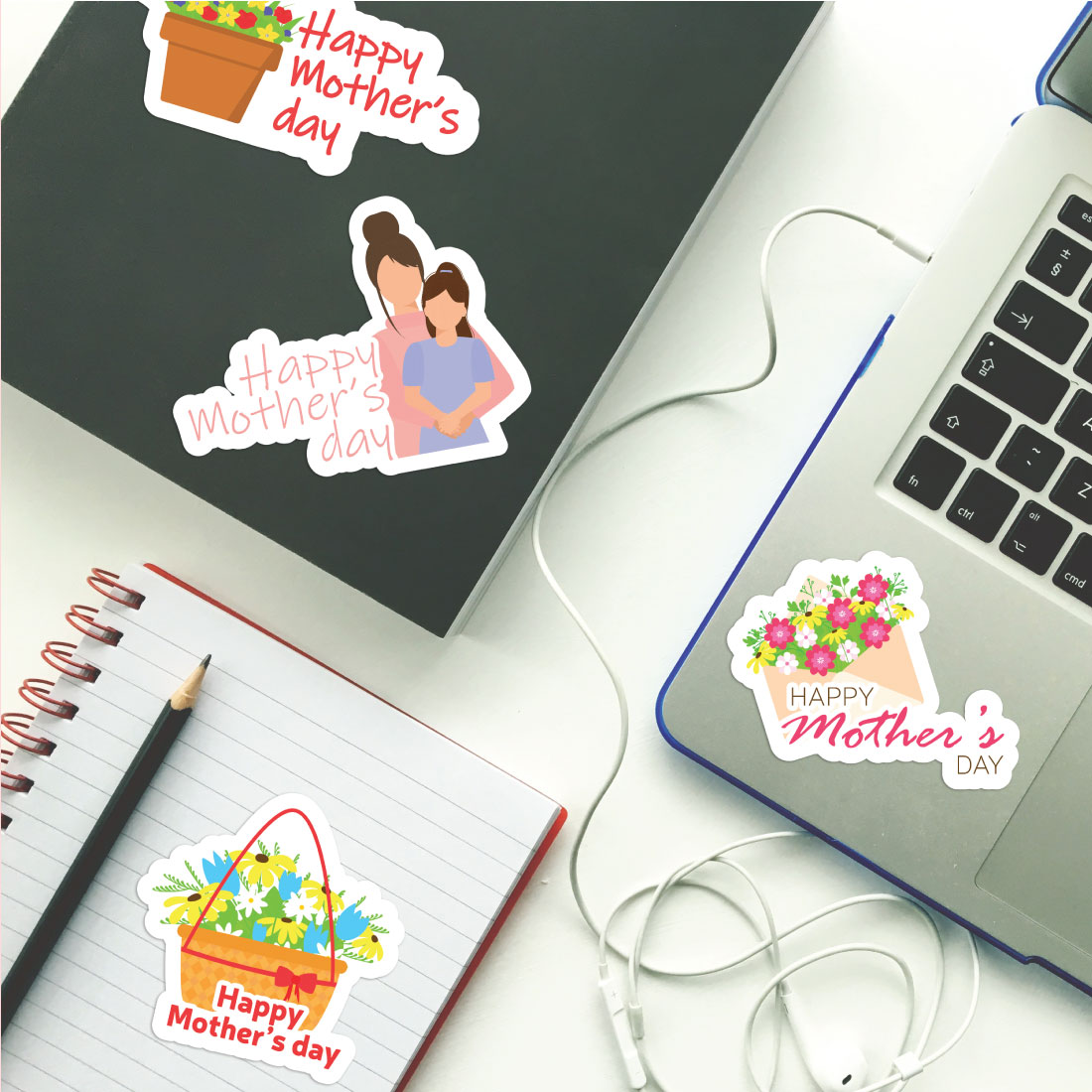 Happy Mother\\\'s Day Stickers preview image.