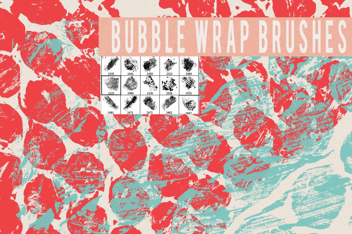 Bubble Wrap Brushespreview image.