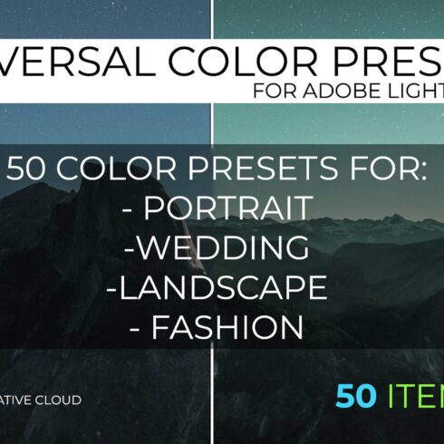 Universal Color Presets 5cover image.