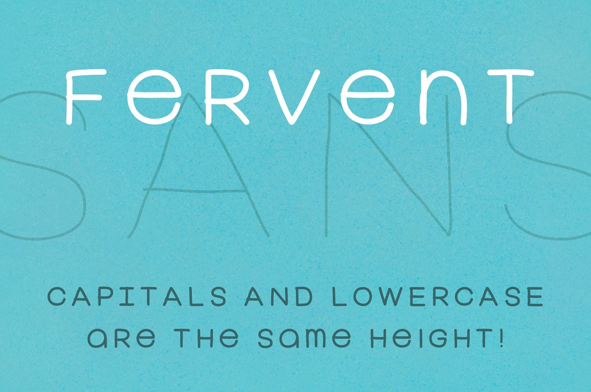 Fervent Sans [8 weights] preview image.