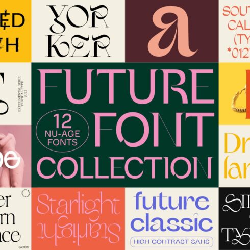 The Future Font Collection cover image.