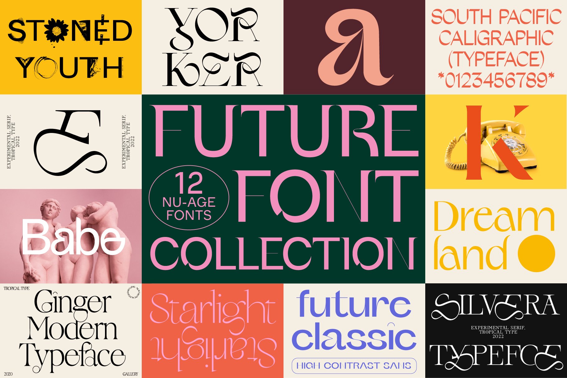 The Future Font Collection cover image.