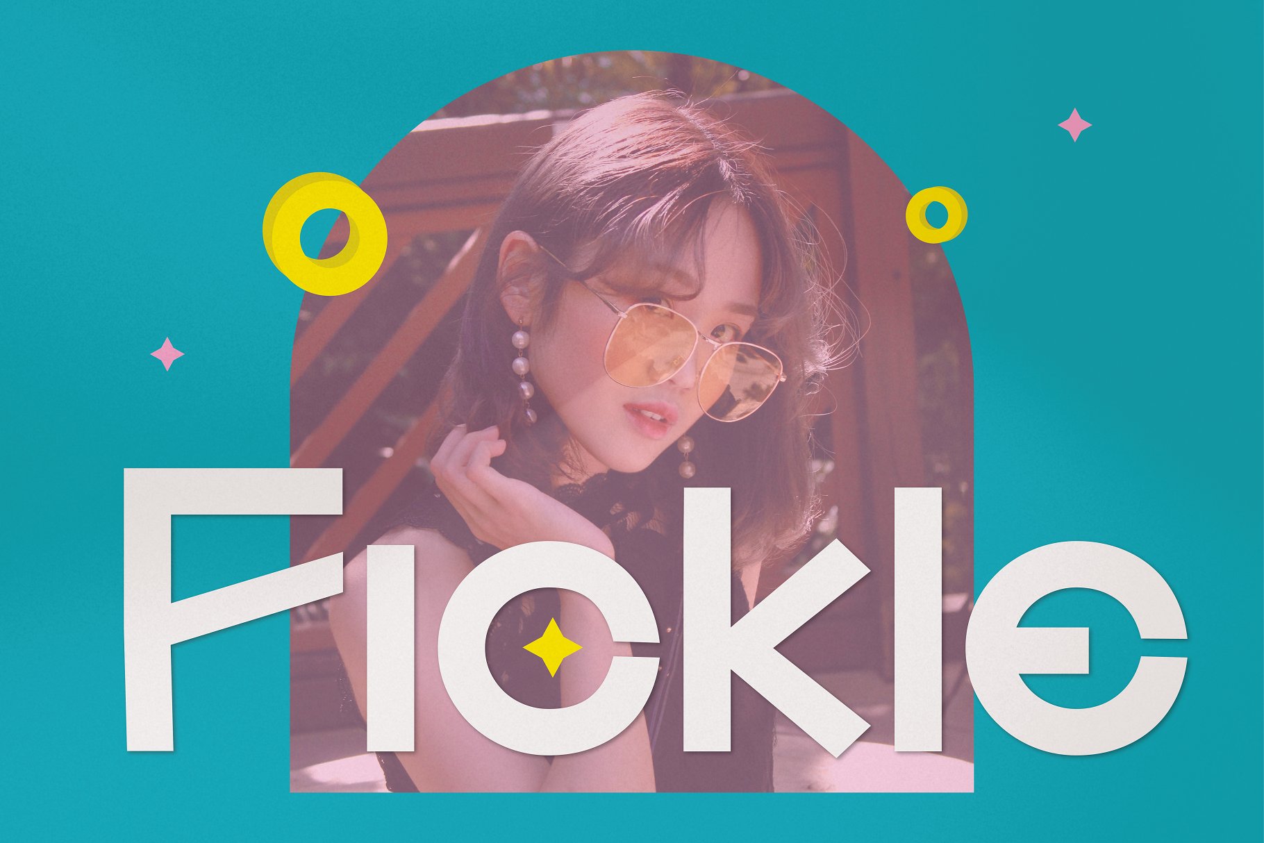 Fickle - Quirky Modern Display cover image.