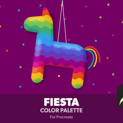 Fiesta Procreate Color Palettecover image.