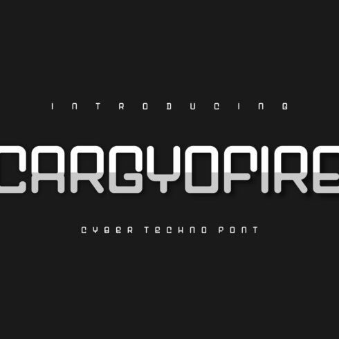 Cargyofire Font cover image.