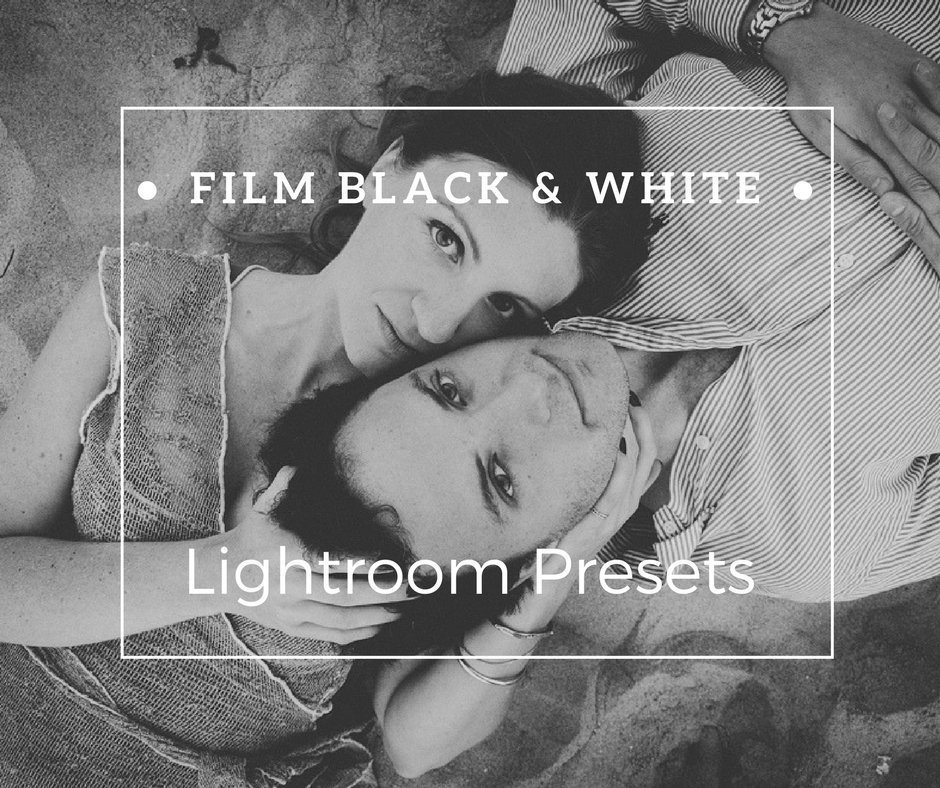 Film Black & White Lightroom Presetcover image.