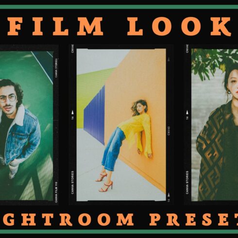 Film Look Lightroom Presetscover image.