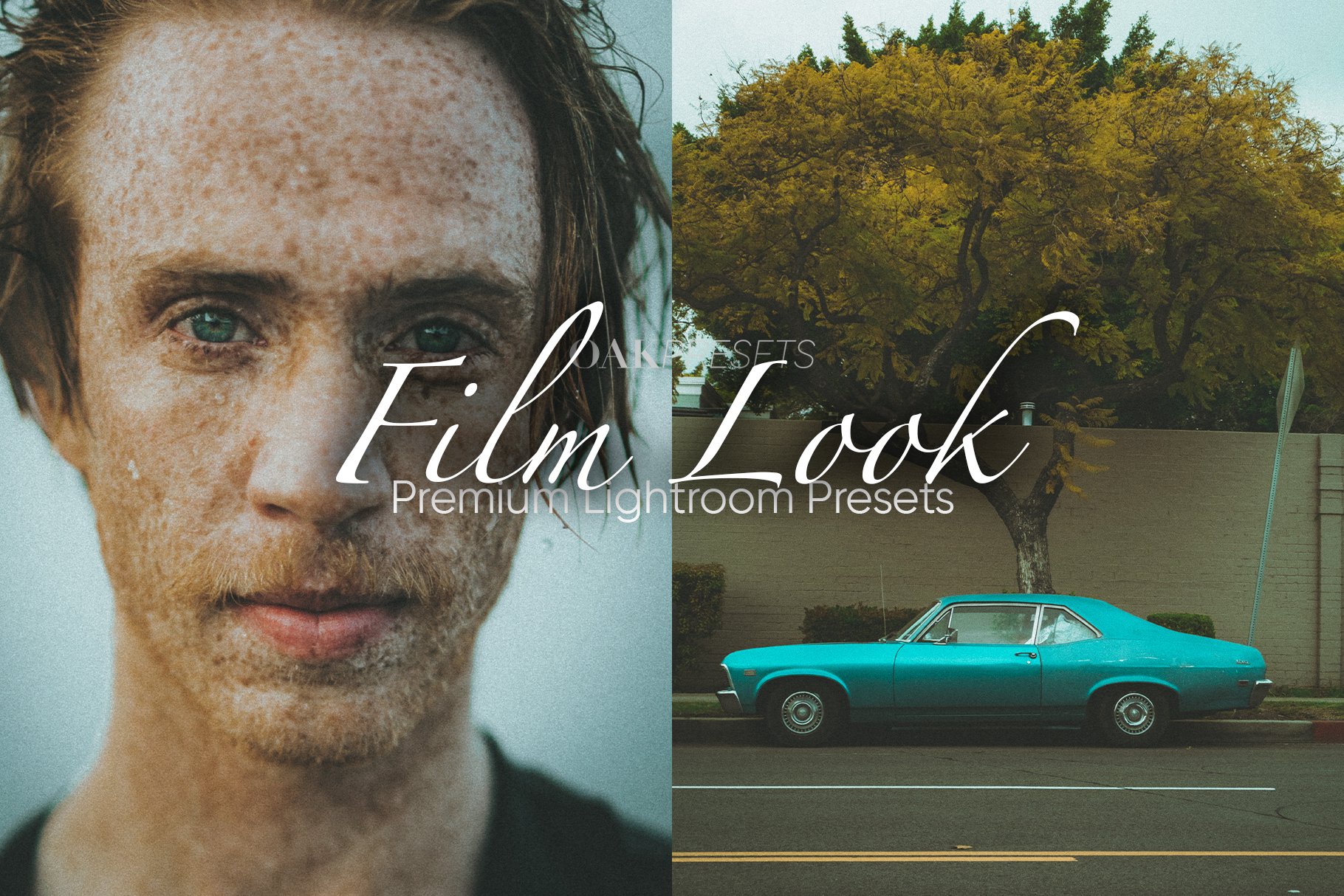 5 Film Look Lightroom Presetscover image.