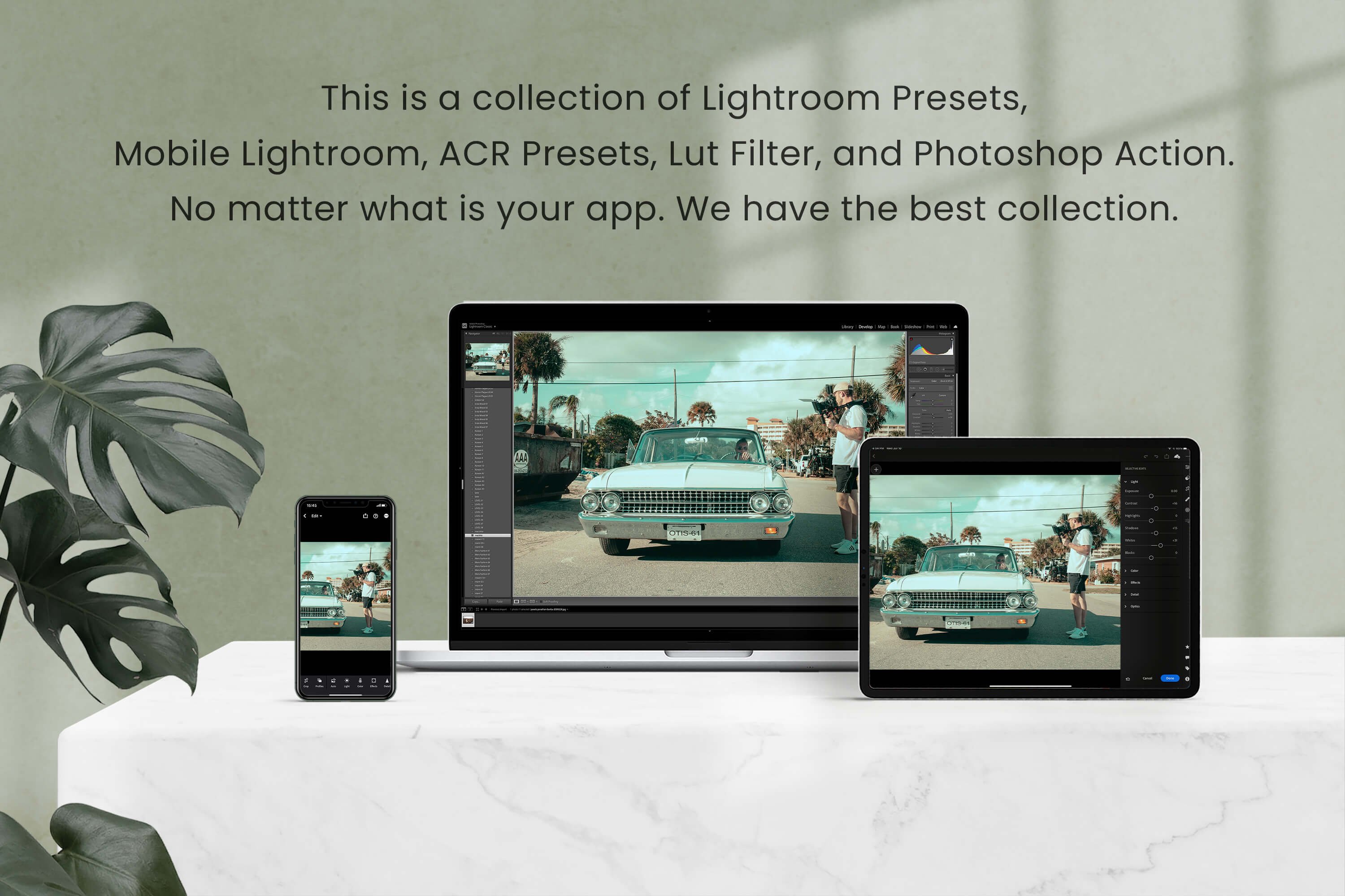 Film Look Lightroom Presets Ps LUTspreview image.