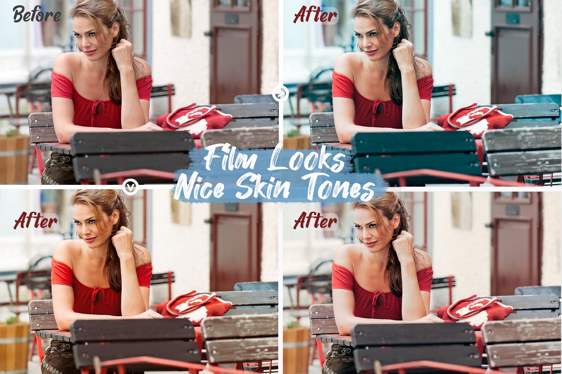 film look previews preserving skin tones 556