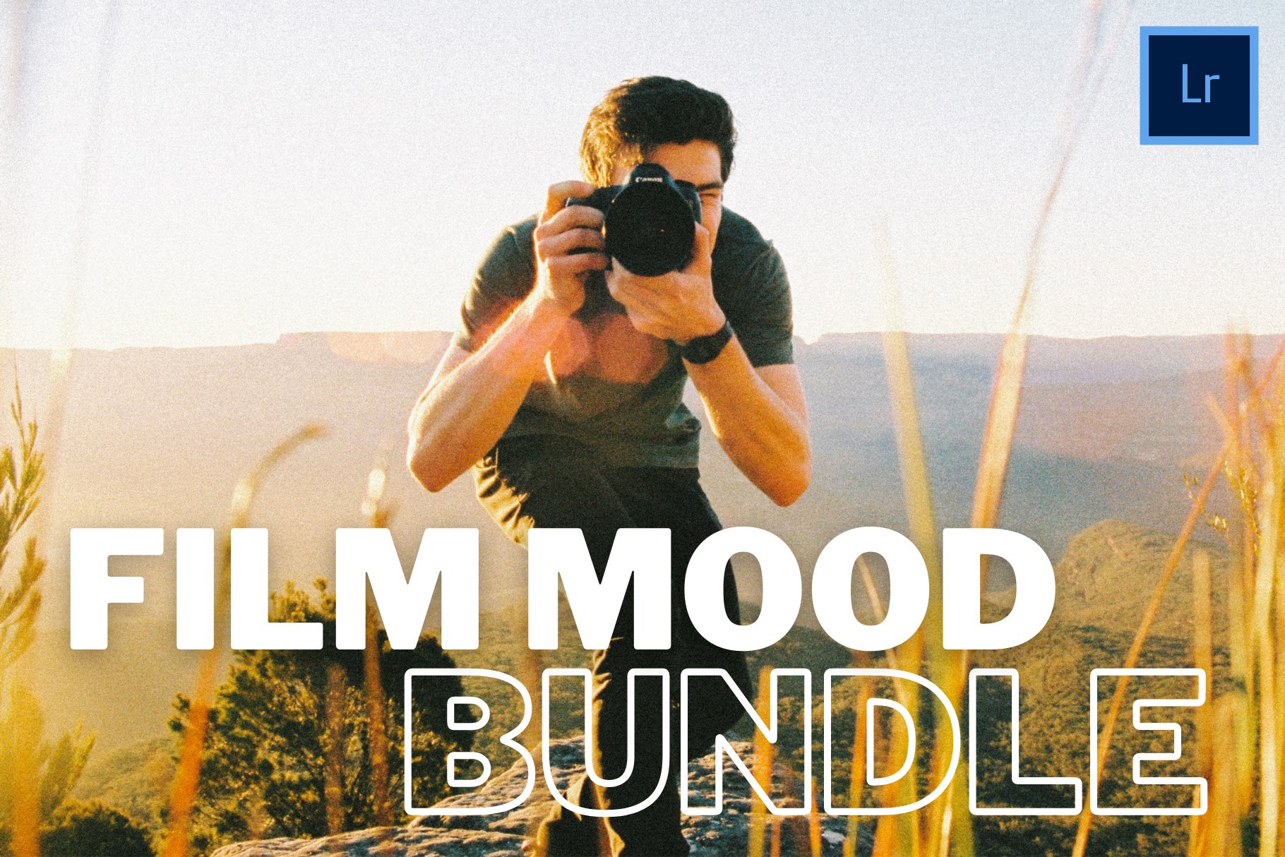 35 Film Presets Bundle for Lightroomcover image.