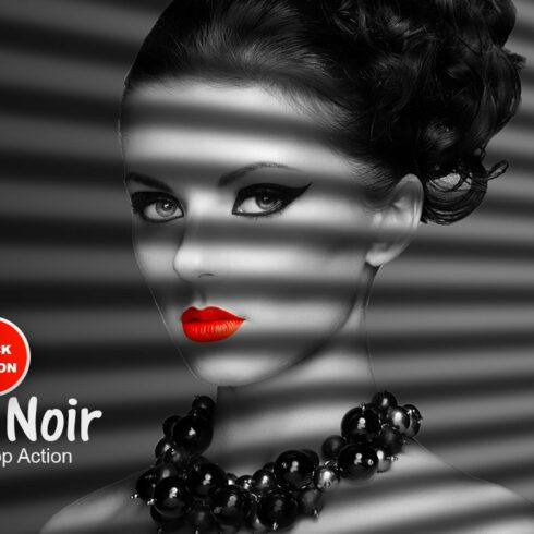 Film Noir Photoshop Actioncover image.