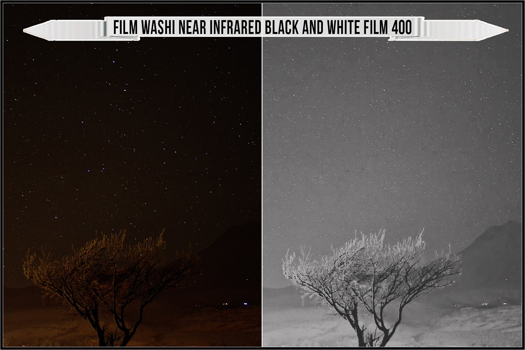 film washi near infrared black and white film 400 208