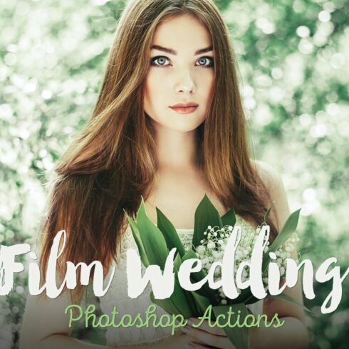 Film Wedding Photoshop Actionscover image.