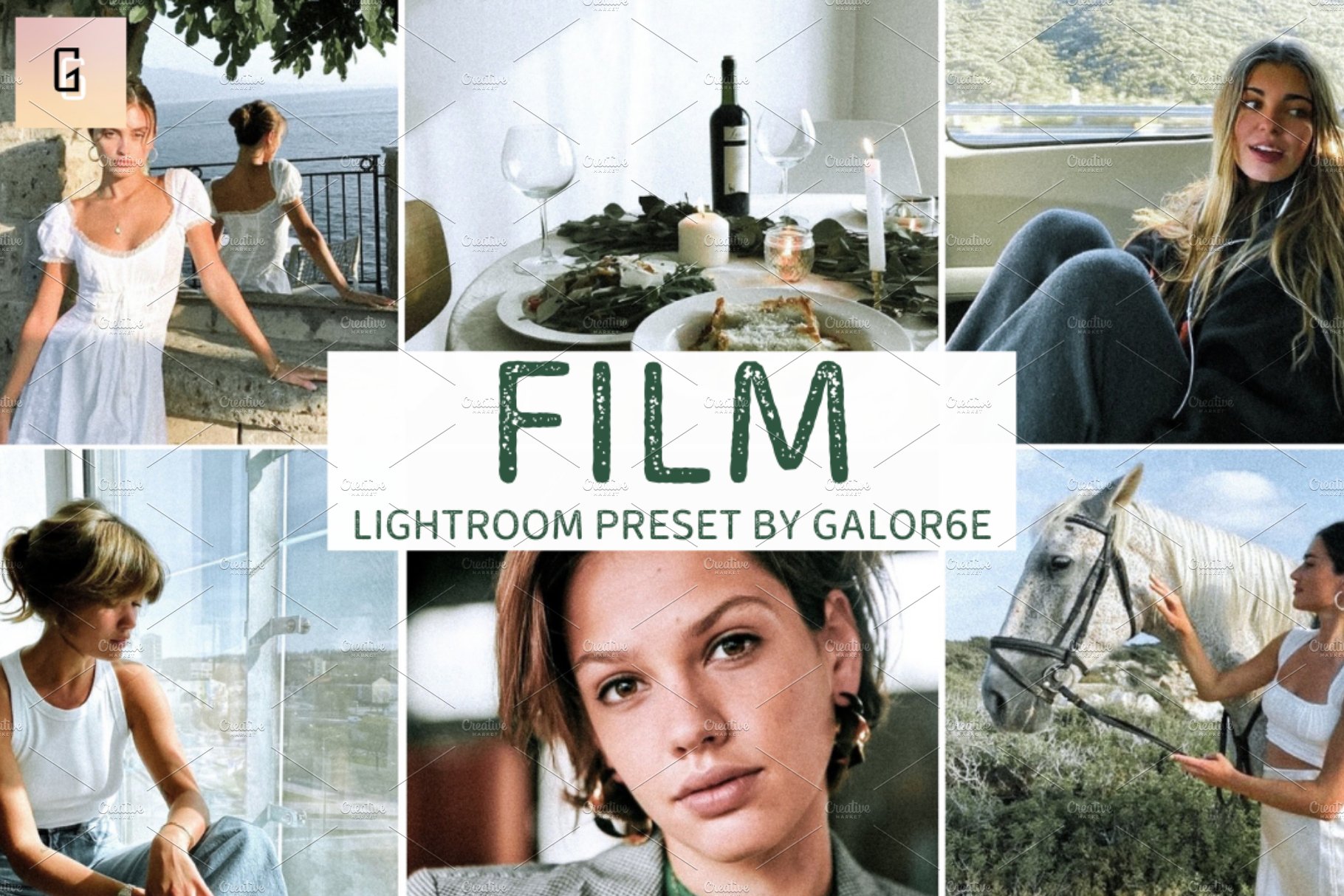 Lightroom Preset FILM by GALOR6Ecover image.