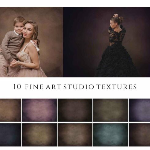 10 Fine Art Studio Textures Overlayscover image.