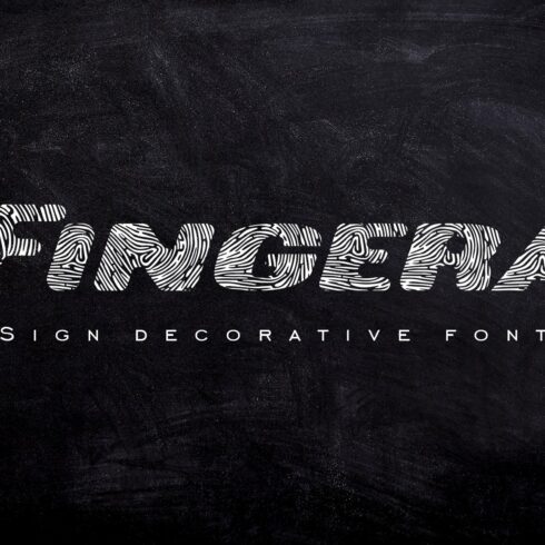 Fingera - Sign Decorative Font cover image.