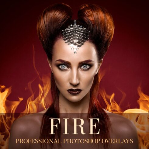 Fire Overlays Photoshopcover image.