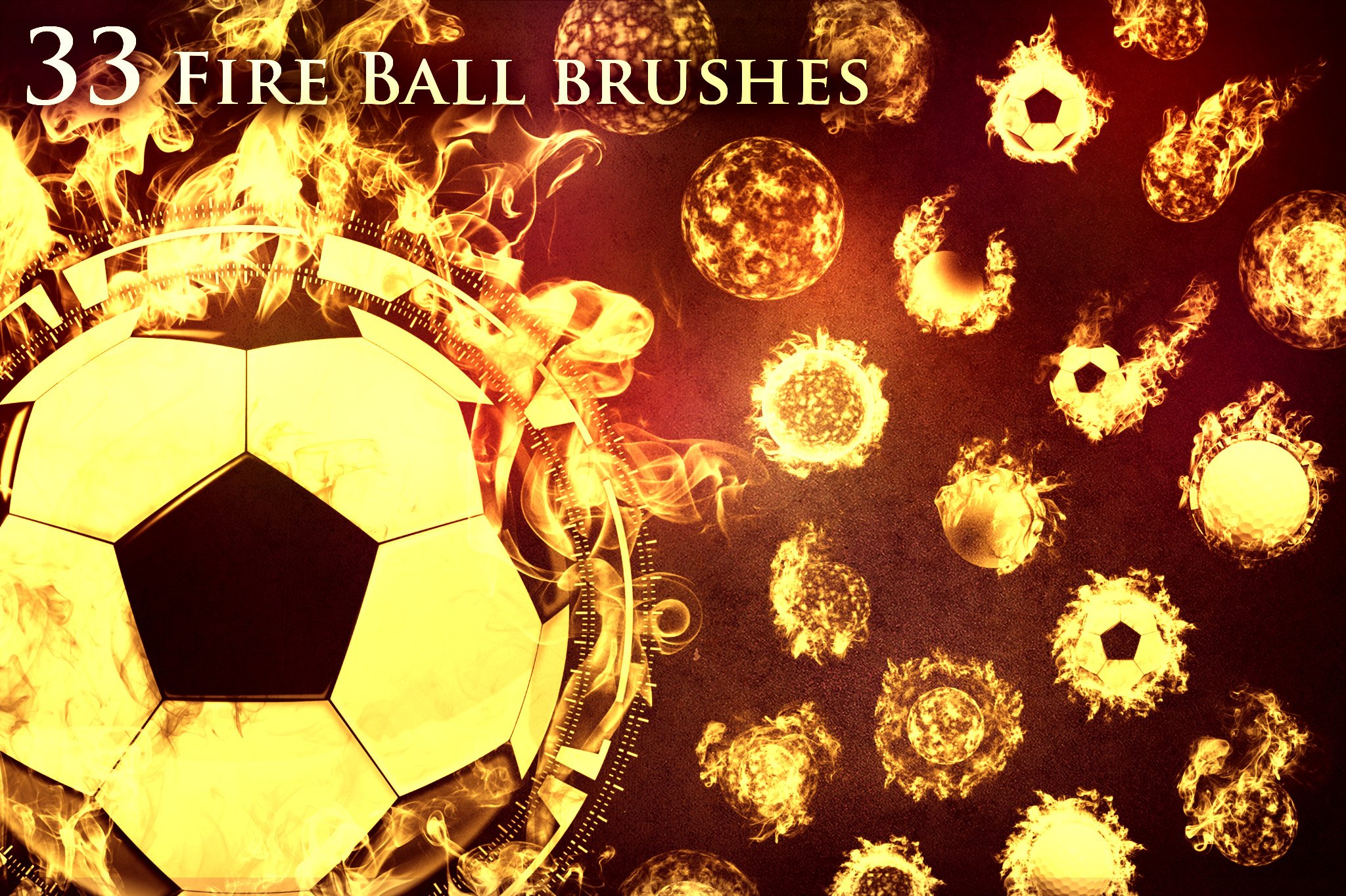 fireball brushes 33 479