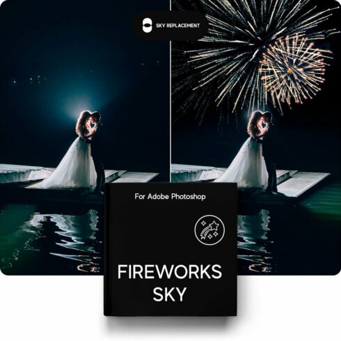 Fireworks Sky Replacement Packcover image.