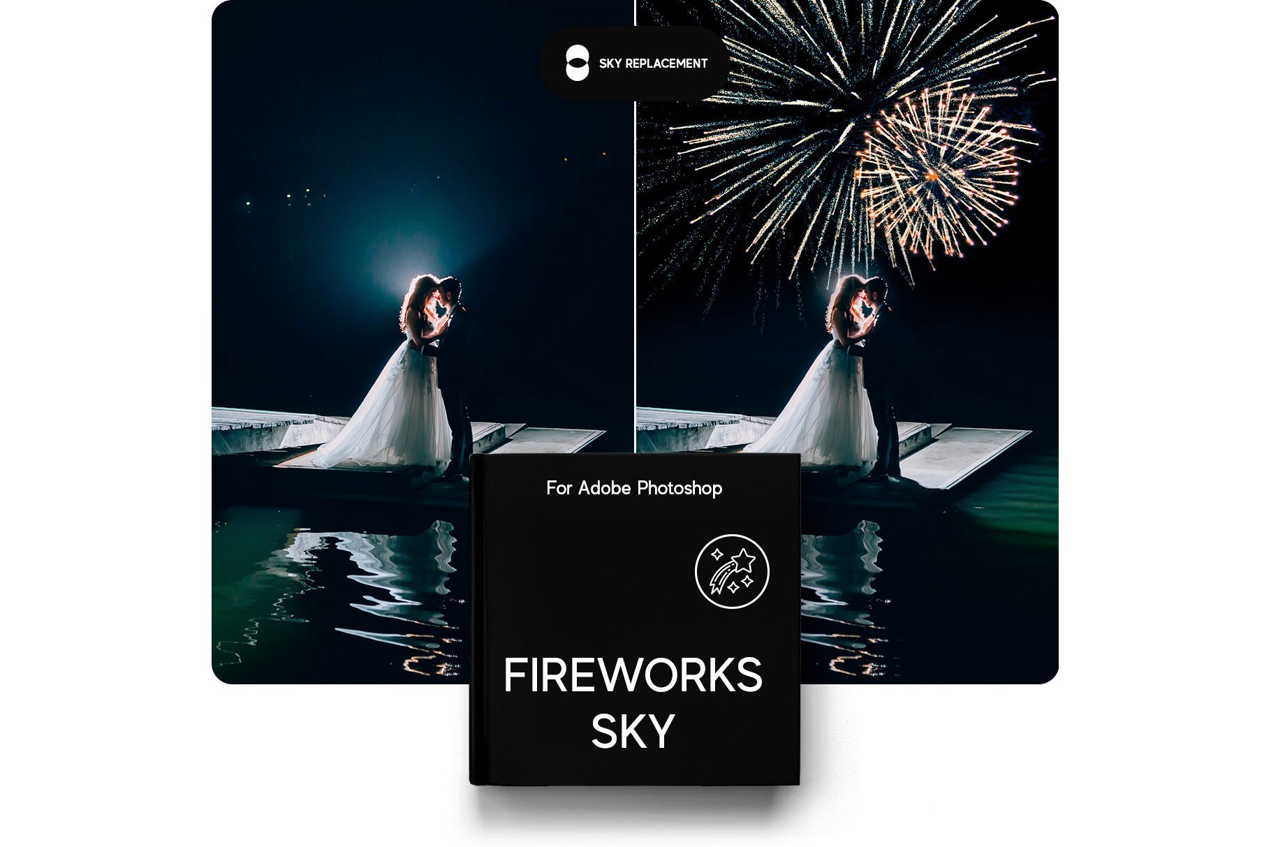 Fireworks Sky Replacement Packcover image.