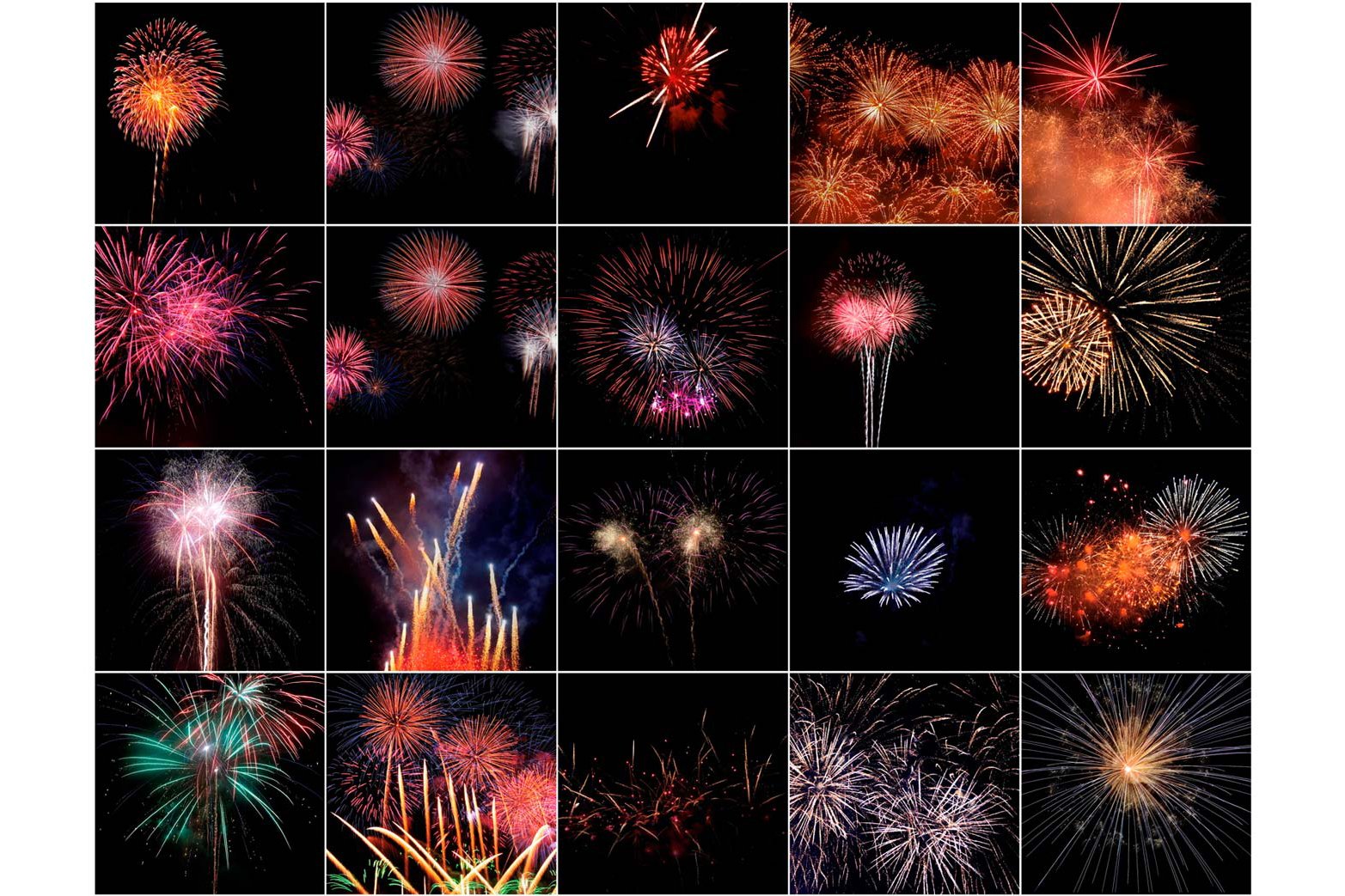 fireworks sky replacement pack 6 159