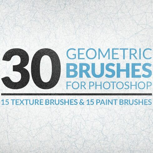 30 Geometric Texture Brushescover image.