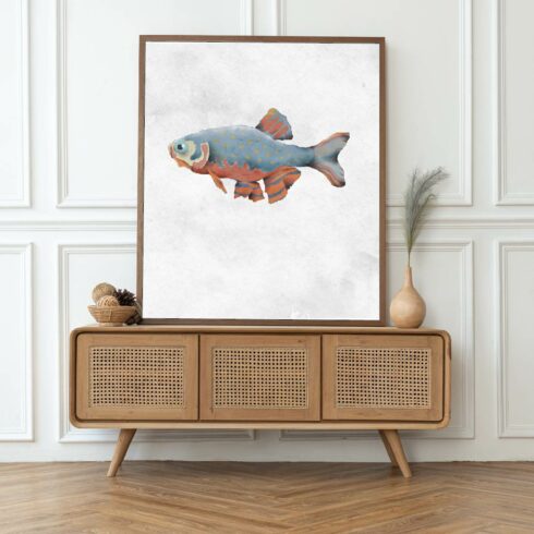 Ocean Fish Collection - watercolor cover image.
