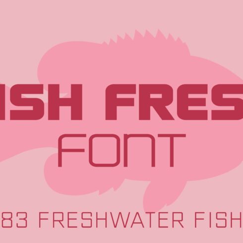 Fish Fresh Font cover image.