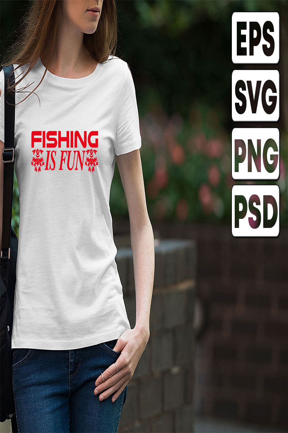 Fishing-is-fun pinterest preview image.