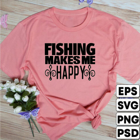 Fishing-makes-me-happy cover image.